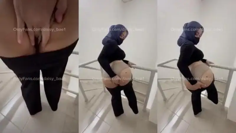 Hijab Gatal Pingin Ngentot di Tangga Apartemen – Nonton Bokep Indo Terbaru Viral
